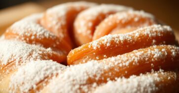 Old-fashioned — cake donut yang renyah di tepi, keriput bentuknya.