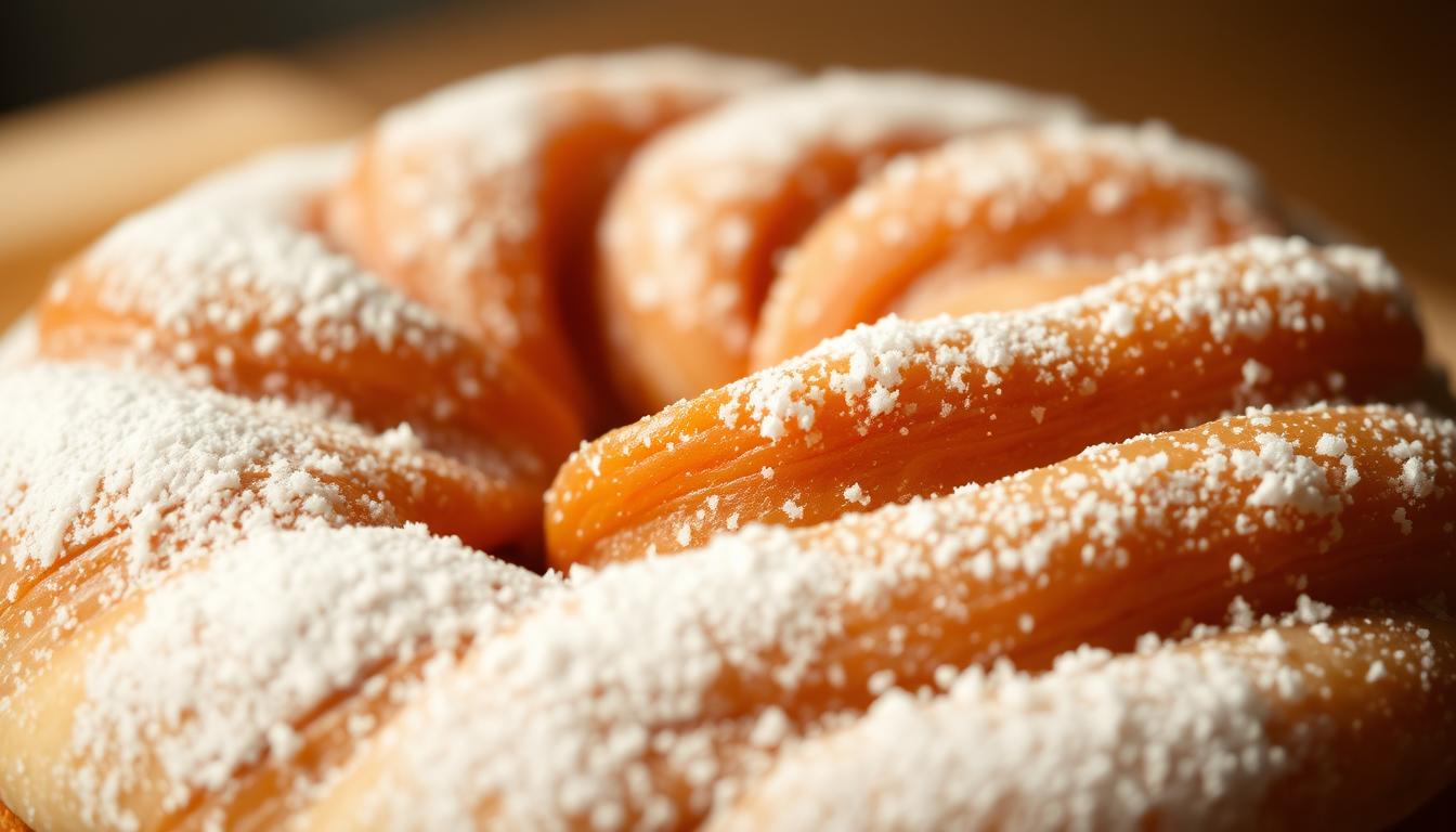 Old-fashioned — cake donut yang renyah di tepi, keriput bentuknya.